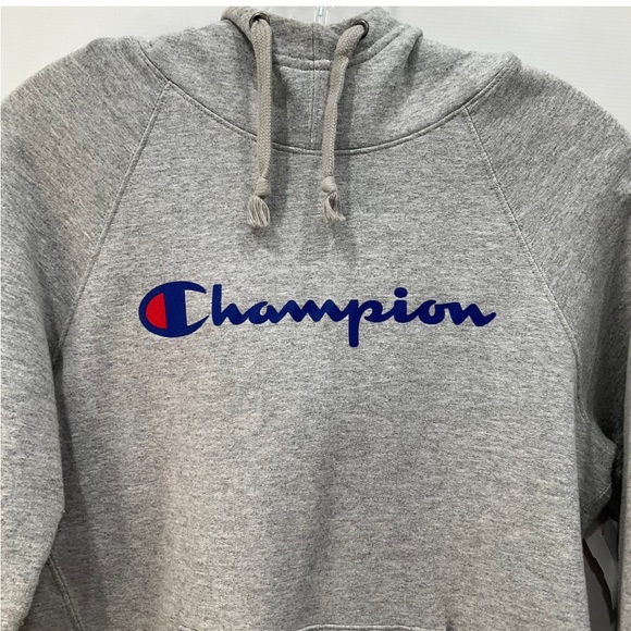 Champion Tops - Champion Powerblend Graphic Logo Hoodie PLUS SIZE 3X